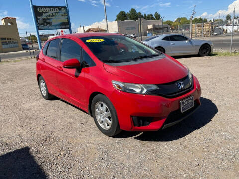 2016 Honda Fit for sale at Gordos Auto Sales in Deming NM