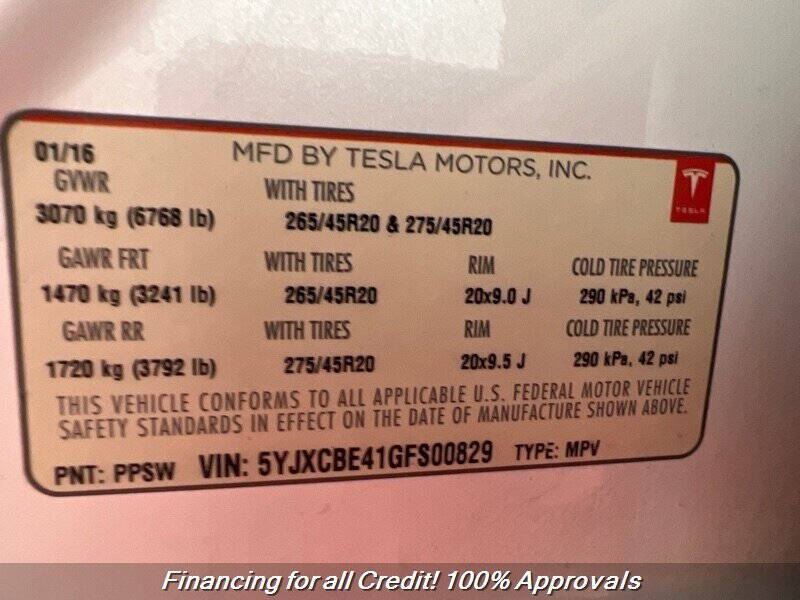 2016 Tesla Model X P90D