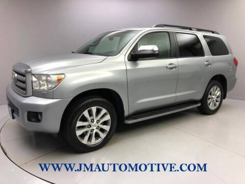 2015 Toyota Sequoia for sale at J & M Automotive in Naugatuck CT