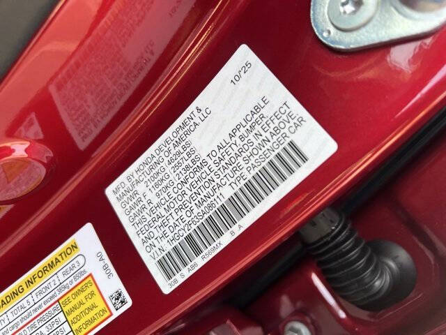 2025 Honda Accord Hybrid EX-L