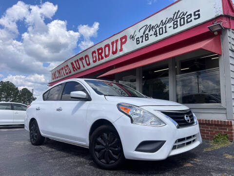 2019 Nissan Versa for sale at Unlimited Auto Group of Marietta in Marietta GA