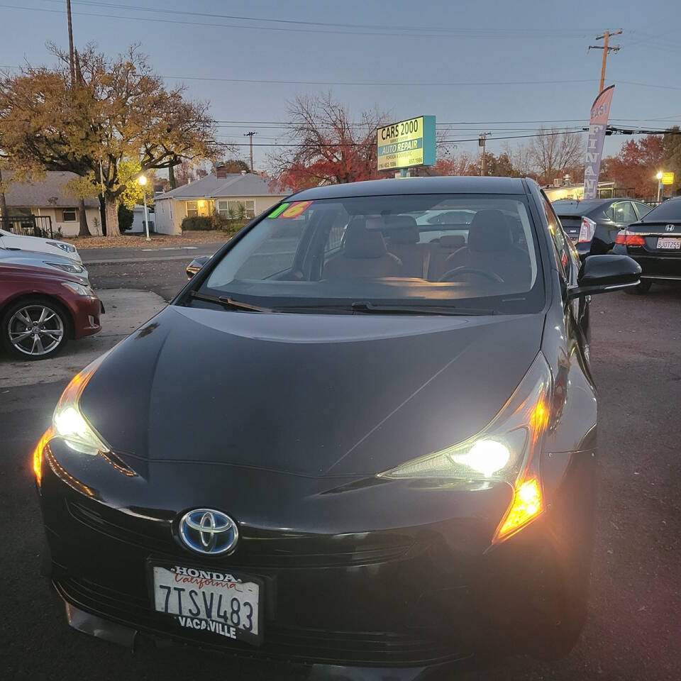 2016 Toyota Prius for sale at CARS 2000 in Sacramento, CA