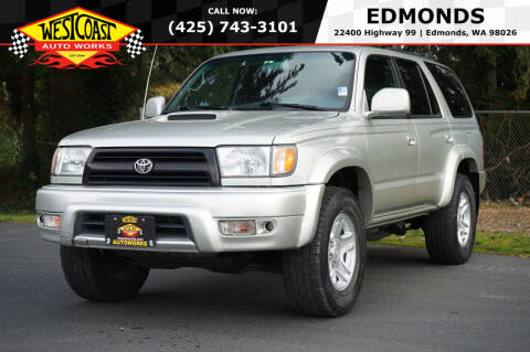 2000 Toyota 4Runner for sale at West Coast AutoWorks -Edmonds in Edmonds WA