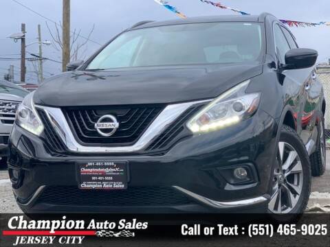 2015 Nissan Murano for sale at CHAMPION AUTO SALES OF JERSEY CITY in Jersey City NJ