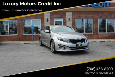 2015 Kia Optima for sale at Luxury Motors Credit Inc in Bridgeview IL