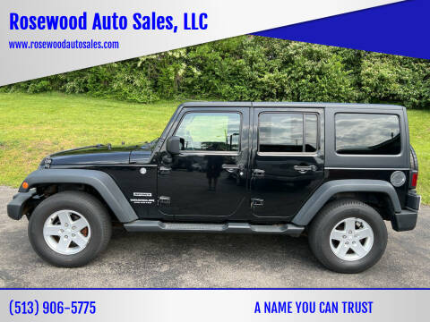 2013 Jeep Wrangler Unlimited for sale at Rosewood Auto Sales, LLC in Hamilton OH