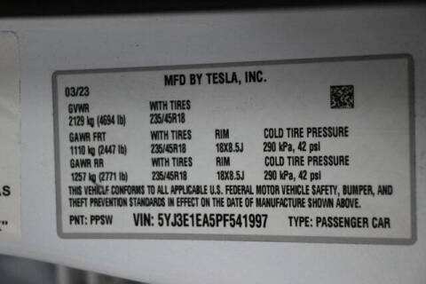 2023 Tesla Model 3