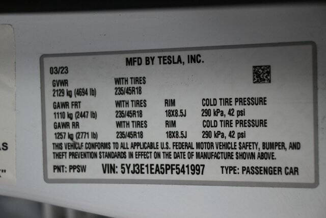 2023 Tesla Model 3