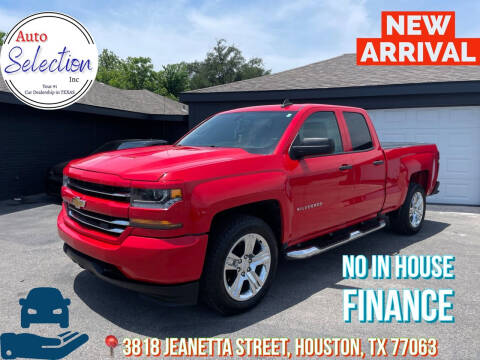 2018 Chevrolet Silverado 1500 for sale at Auto Selection Inc. in Houston TX