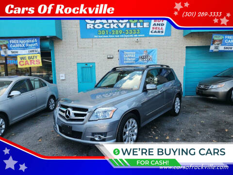 2012 Mercedes-Benz GLK for sale at Cars Of Rockville in Rockville MD