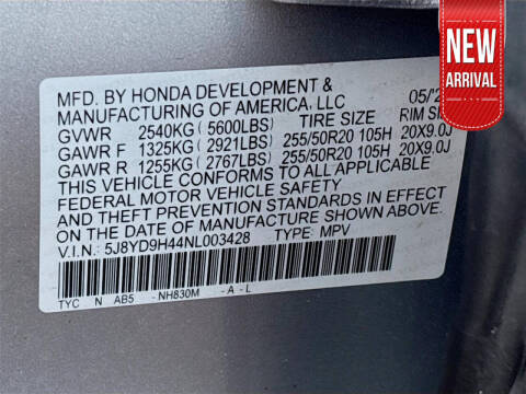 2022 Acura MDX w/Tech