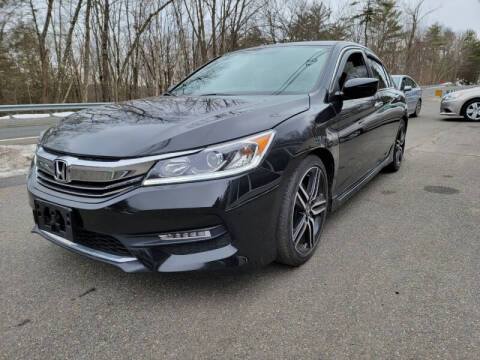 2017 Honda Accord for sale at Arrow Auto Sales in Gill MA