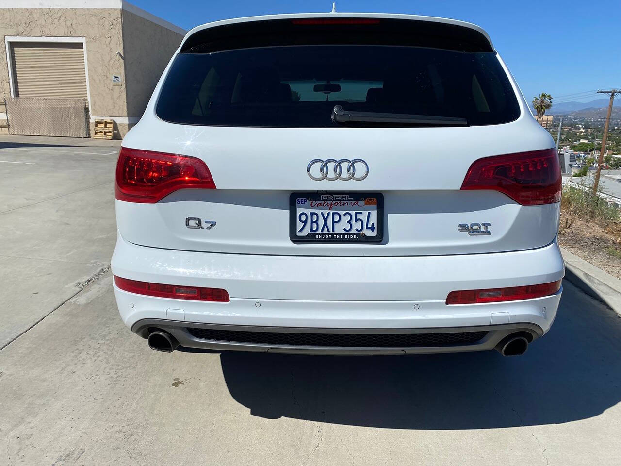 2014 Audi Q7 for sale at Ride and Trust in El Cajon, CA