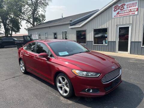 2016 Ford Fusion for sale at B & B Auto Sales in Brookings SD