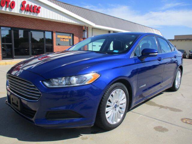 2015 Ford Fusion Hybrid for sale at Eden's Auto Sales in Valley Center KS