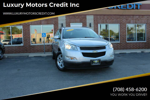 2012 Chevrolet Traverse for sale at Luxury Motors Credit Inc in Bridgeview IL