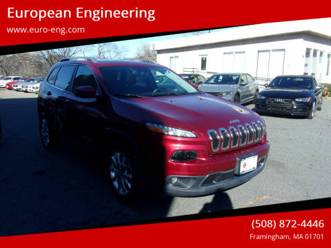 2015 Jeep Cherokee for sale at European Engineering in Framingham MA