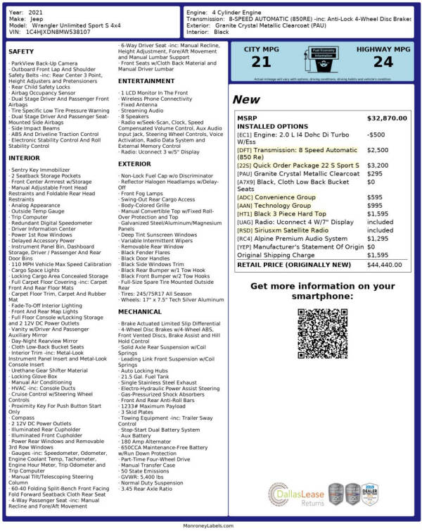 2021 Jeep Wrangler Unlimited