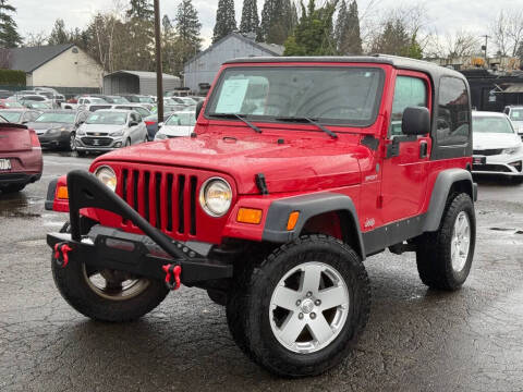 2004 Jeep Wrangler for sale at ALPINE MOTORS in Milwaukie OR