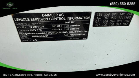 2015 Mercedes-Benz E-Class E 400