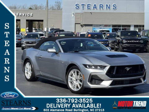 2024 Ford Mustang for sale at Stearns Ford in Burlington NC