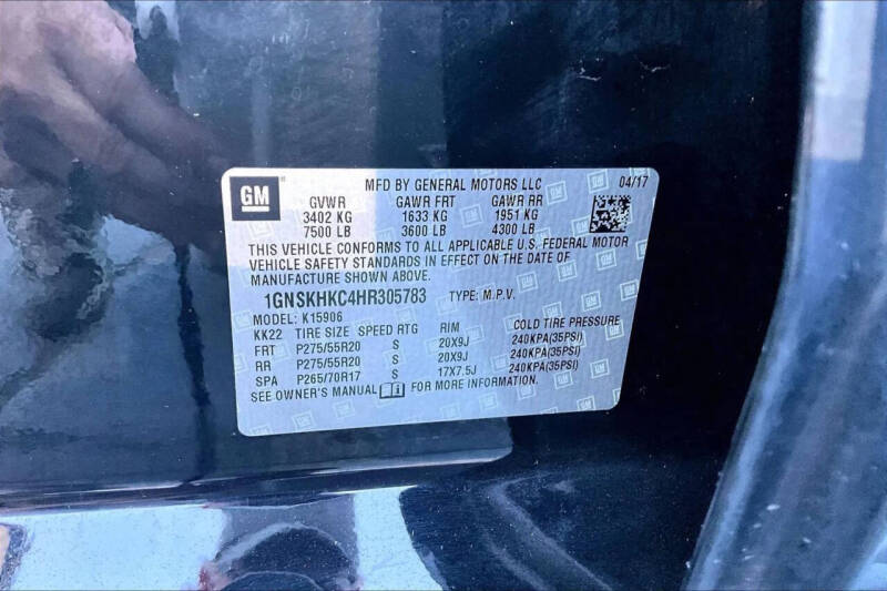2017 Chevrolet Suburban LT
