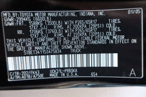 2005 Toyota Tundra SR5