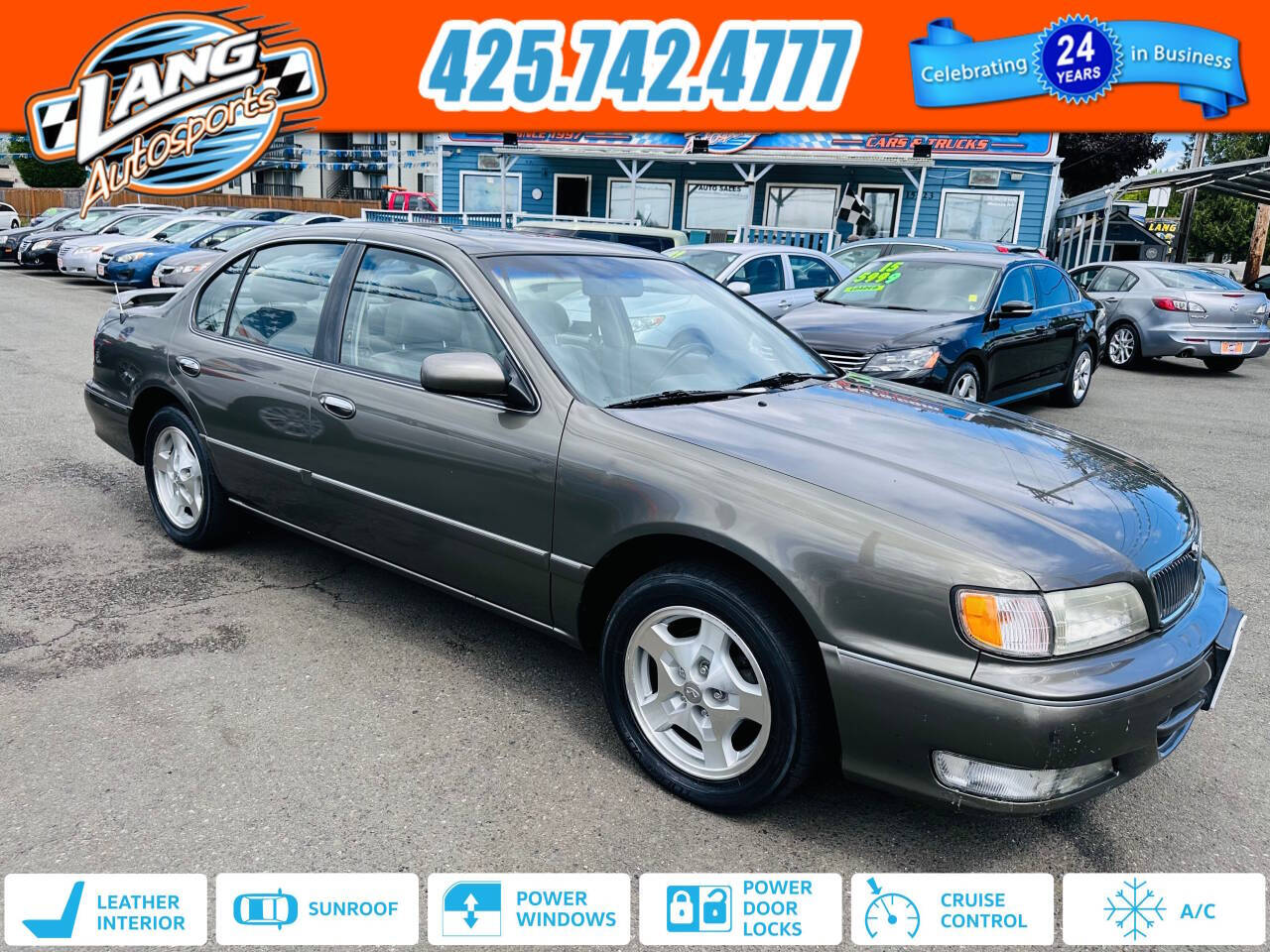 1999 INFINITI I30 for sale at Lang Autosports in Lynnwood, WA