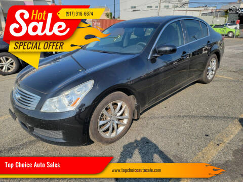 2008 Infiniti G35 for sale at Top Choice Auto Sales in Brooklyn NY
