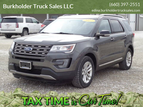 2017 Ford Explorer for sale at Burkholder Truck Sales LLC in Edina MO