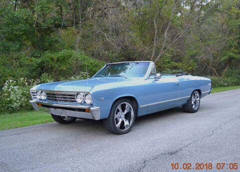 1967 Chevrolet Chevelle Malibu for sale at CLASSIC GAS & AUTO in Cleves OH