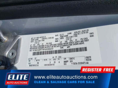 2015 Ford Escape S