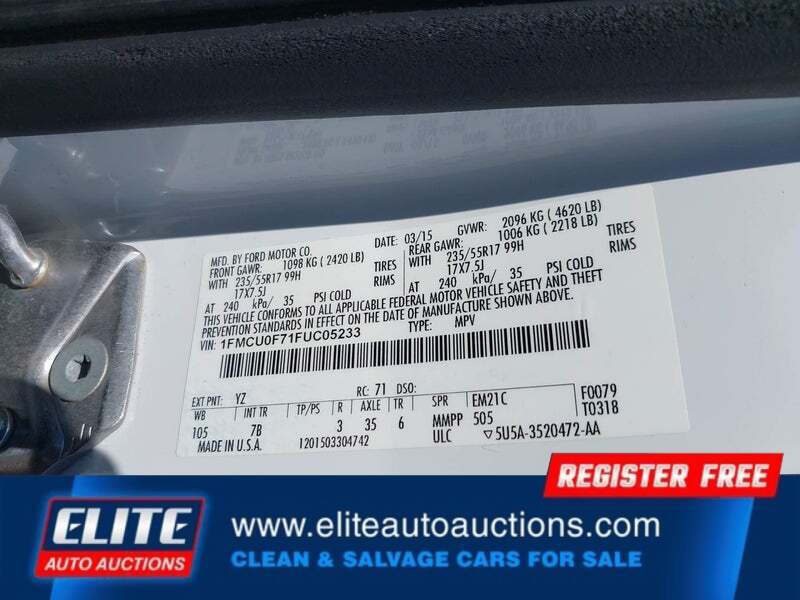 2015 Ford Escape S