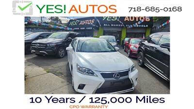 2017 Lexus CT 200h for sale at YES AUTOS in Elmhurst, NY