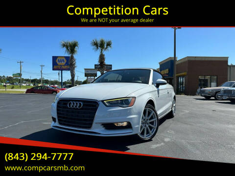 2015 Audi A3 for sale at Competition Cars in Myrtle Beach SC