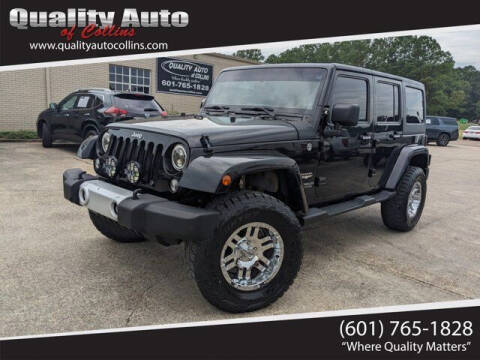 2014 Jeep Wrangler Unlimited for sale at Quality Auto of Collins in Collins MS