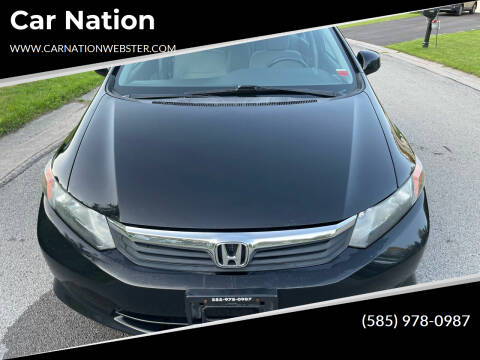 2012 Honda Civic for sale at Car Nation in Webster NY