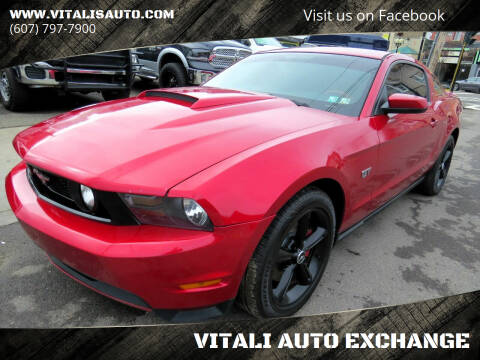 2010 Ford Mustang for sale at VITALI AUTO EXCHANGE in Johnson City NY