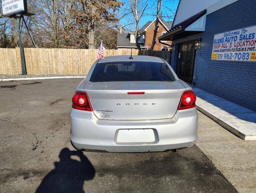 2012 Dodge Avenger for sale at Michael Johnson @ Allens Auto Sales Hopkinsville in Hopkinsville, KY