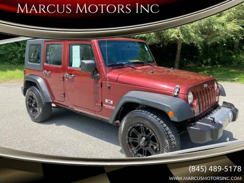 2007 Jeep Wrangler Unlimited for sale at Verdi Motors & Marcus Motors in Pleasant Valley NY