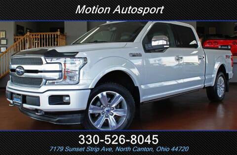 2018 Ford F-150 for sale at Motion Auto Sport in North Canton OH
