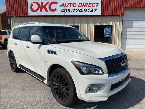 2016 Infiniti QX80 for sale at OKC Auto Direct, LLC in Oklahoma City OK