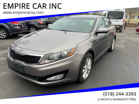 2012 Kia Optima for sale at EMPIRE CAR INC in Troy NY
