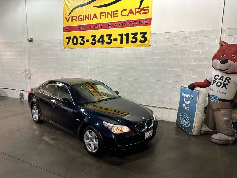 2008 BMW 5 Series for sale at Virginia Fine Cars in Chantilly VA
