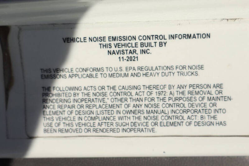 2022 International MV607