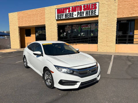 2018 Honda Civic for sale at Marys Auto Sales in Phoenix AZ