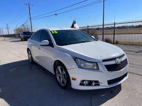 2015 Chevrolet Cruze for sale at Any Cars Inc in Grand Prairie TX