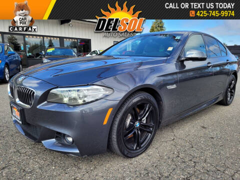 2016 BMW 5 Series for sale at Del Sol Auto Sales in Everett WA