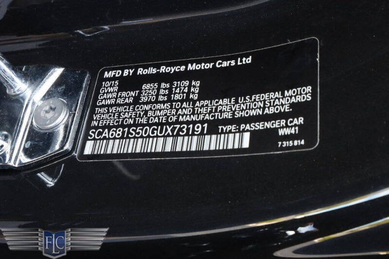 2016 Rolls-Royce Phantom