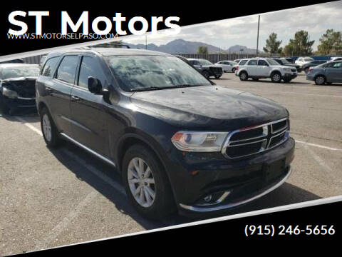 2014 Dodge Durango for sale at ST Motors in El Paso TX